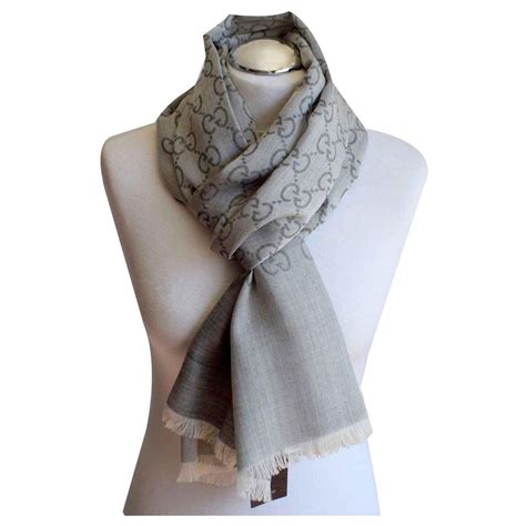 gucci scarf gray|gucci scarf cashmere.